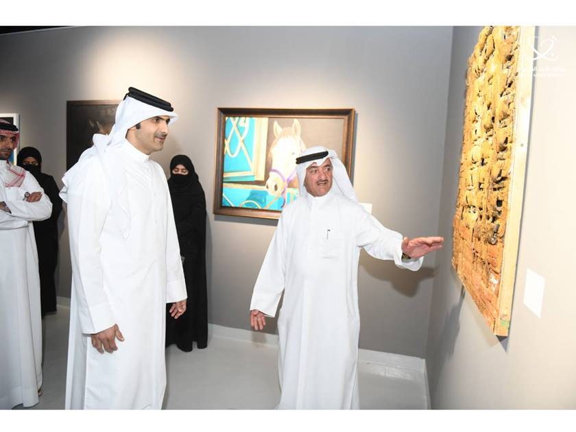 Qatari Minister of Culture Opens 'From Qatar 2023' art exhibition